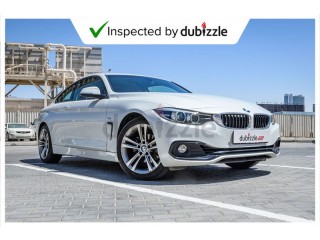 
                            
                            AED1727/month | 2018 BMW 420i 2.0L | Full BMW Service History | GCC Specs | Coupe
                            
                        