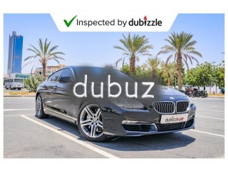 
                            
                            AED2004/month | 2015 BMW 640i Gran Coupe 3.0L | Full BMW Service History | GCC Specs
                            
                        