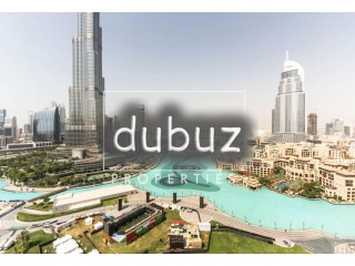 Luxury Furnished | Panoramic Burj &amp; Fountain View