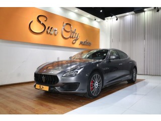 
                            
                            AED4230/MONTH (( WARRANTY AVAILABLE ))2018 MASERATI QP 3.0L V6 TWIN TURBO - GRANSPORT - BEST DEAL
                            
                        