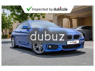 
                            
                            AED1524/month | 2016 BMW 420i GranCoupe 2.0L | Full BMW Service History | GCC Specs
                            
                        