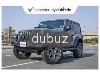 
                            
                            AED1867/month | 2018 Jeep Wrangler Sport 3.6L | Full Jeep Service History | GCC Specs
                            
                        