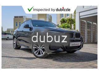 
                            
                            AED2913/month | 2018 BMW X6 xDrive35i M Sport 3.0L | Full BMW Service | Warranty + Service | GCC
                            
                        