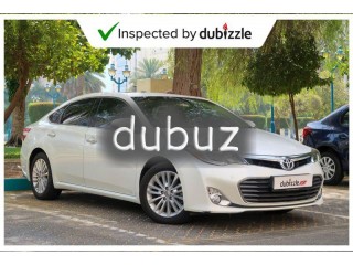 
                            
                            AED1068/month | 2014 Toyota Avalon SE 3.0L | Full Toyota Service History | GCC Specs
                            
                        