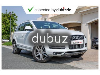 
                            
                            AED973/month | 2015 Audi Q7 Quattro 3.0L | Full Service History | 7 Seater | GCC Specs
                            
                        
