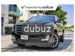 
                            
                            AED3391/month | 2019 Cadillac Escalade 6.2L | Full Cadillac Service History | Warranty | 8 Seater
                            
                        