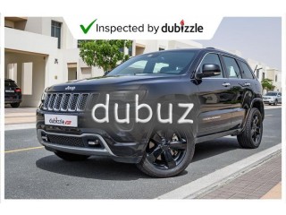 
                            
                            AED1211/month | 2015 Jeep Grand Cherokee Overland 5.7L | Full Jeep Service History | Warranty | GCC
                            
                        