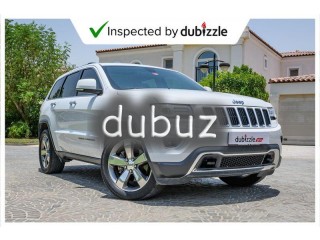
                            
                            AED1410/month | 2015 Jeep Grand Cherokee Limited 5.7L | Full Jeep Service History | GCC Specs
                            
                        