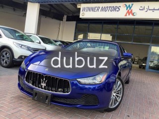 
                            
                            Maserati Ghibli full options low mileage very well maintained truly in perfect running condition
                            
                        