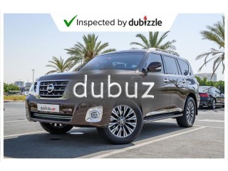 
                            
                            AED2451/month | 2017 Nissan Patrol Titanium 5.6L | Full Nissan Service History | Warranty | 8 Seater
                            
                        