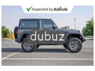
                            
                            AED1867/month | 2018 Jeep Wrangler JL Sport 3.6L | Full Jeep Service History | GCC Specs
                            
                        