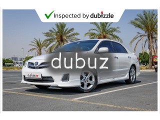 
                            
                            Inspected Car | 2013 Toyota Corolla Sport 1.8L | Full Toyota Service History | GCC Specs
                            
                        