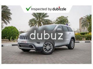 
                            
                            AED1401/month | 2015 Jeep Grand Cherokee Limited 3.6L | Full Jeep Service History | GCC specs
                            
                        