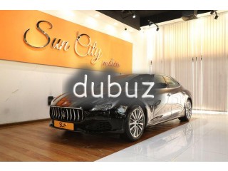 
                            
                            AED3750/MONTH((WARRANTY AVAILABLE))2019 BRAND NEW  MASERATI QUATTROPORTE - BEST DEAL - CALL US NOW !
                            
                        
