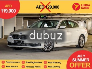 
                            
                            BMW 520i 2019 GCC under Warranty with Zero Down-Payment.
                            
                        