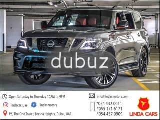 
                            
                            Nissan Armada (Original Nismo Body Kit) 2018 (Canadian Spec) under Warranty with Zero Down-Payment.
                            
                        
