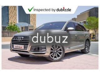 
                            
                            AED2192/month | 2016 Audi Q7 45TFSI 3.0L | Full Audi Service History | 7 Seater | GCC Specs
                            
                        