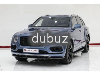 
                            
                            Warranty until Nov 2022 || Bentley Bentayga 2018 Blue GCC CAR
                            
                        