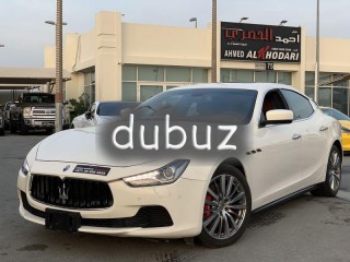 
                            
                            (2014) MASARATI GHIBLI //V6// GCC FULLY LOADED /SERVICE COMPANY/
                            
                        