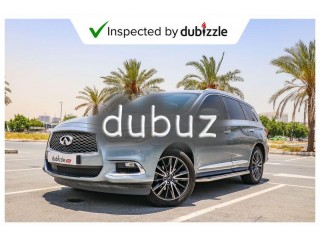 
                            
                            AED1494/month | 2017 Infiniti QX60 3.5L | Full Infiniti Service History | Warranty | 7 Seater | GCC
                            
                        