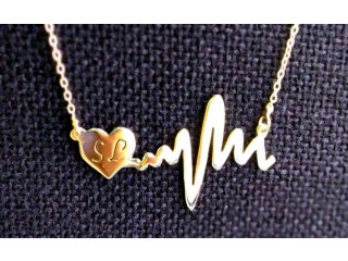 
                        Heart Beat Necklace                                            