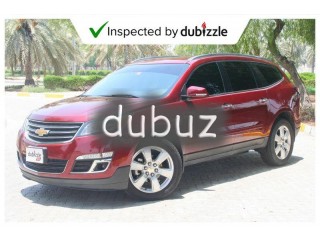 
                            
                            AED787/month | 2017 Chevrolet Traverse LT 3.6L | Full Chevrolet Service History | 8 Seater | GCC
                            
                        