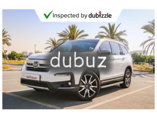 
                            
                            AED2006/month | 2019 Honda Pilot Touring 3.5L | Full Honda Service | Warranty | 8 Seater | GCC
                            
                        