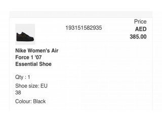 
                        Nike Airforce 1 (women)                                            