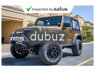 
                            
                            DEPOSIT TAKEN | 2015 Jeep Wrangler Rubicon 3.6L | Full Service History | GCC Specs
                            
                        