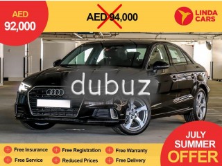 
                            
                            Audi A3 30 TFSI 2020 GCC under Agency Warranty with Zero Down-Payment.
                            
                        