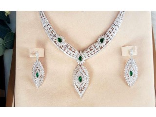 تشكيلة اطقم زيركون مكفولة عدم تغيير لون لمدة سنتين