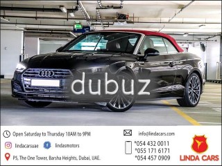 
                            
                            Audi A5 40TFSI Cabriolet 2018 GCC under Agency Warranty with Zero Down-Payment.  AED 3,110 monthly f
                            
                        