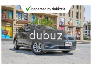 
                            
                            AED1100/month | 2019 Volkswagen Golf 1.0L | Full Volkswagen Service History | Warranty | GCC Specs
                            
                        