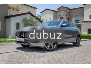 
                            
                            AED3067/month | 2017 Maserati Levante SQ4 3.0L | Full Maserati Service History | Warranty + Service
                            
                        