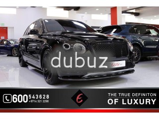 
                            
                            2018!! BENTAYGA W12 WITH  LOW MILEAGE I CARBON-FIBER EXTERIOR I REAR DVD I WARRANTY+SERVICE CONTRACT
                            
                        