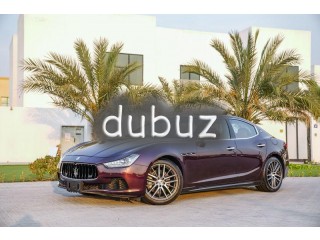 
                            
                            1,939 P.M | Ghibli | 0% Downpayment | Full Option |  Immaculate Condition
                            
                        