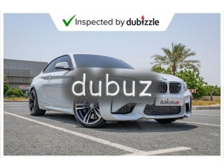 
                            
                            AED2553/month | 2016 BMW M2 3.0L | Full BMW Service History | Warranty | Coupe | GCC Specs
                            
                        