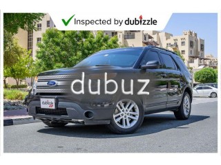 
                            
                            AED632/month | 2014 Ford Explorer 3.5L | Full Service History | 7 Seater | GCC Specs
                            
                        