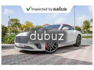 
                            
                            AED18418/month | 2020 Bentley Continental GTC | Full Bentley Service History | Warranty + Service
                            
                        