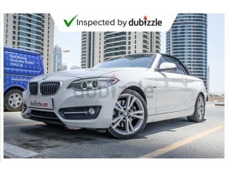 
                            
                            AED1524/month | 2016 BMW 228i 2.0L | Full BMW Service History | Convertible | GCC Specs
                            
                        