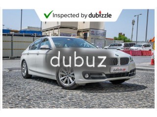 
                            
                            AED1448/month | 2015 BMW 520i 2.0L | Full BMW Service History | GCC Specs
                            
                        