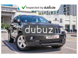 
                            
                            AED1435/month | 2013 Jeep Grand Cherokee Laredo 3.6L | Full Service History | GCC Specs
                            
                        