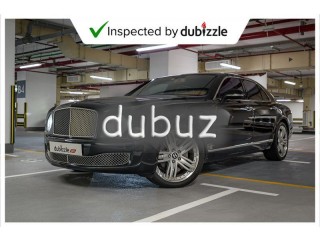 
                            
                            AED12785/month | 2013 Bentley Mulsanne 6.8L | Full Bentley Service History | GCC Specs
                            
                        