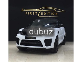 
                            
                            Range Rover Sport SVR 2019 Brand NEW Warranty
                            
                        