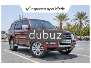 
                            
                            AED1494/month | 2019 Mitsubishi Pajero GLS 3.8L | Full Mitsubishi Service | Warranty | 7 Seater
                            
                        