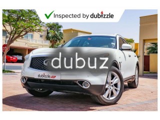 
                            
                            AED1382/month | 2017 Infiniti QX70 3.7L | Full Infiniti Service History | GCC Specs
                            
                        