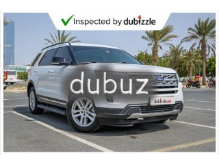 
                            
                            AED1712/month | 2018 Ford Explorer XLT 3.5L | Full Ford Service | Warranty + Service | 7 Seats | GCC
                            
                        