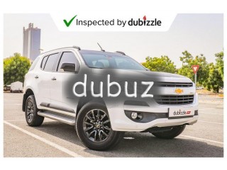 
                            
                            AED1265/month | 2017 Chevrolet Trailblazer 3.6L | Full Service History | 7 Seater | GCC Specs
                            
                        