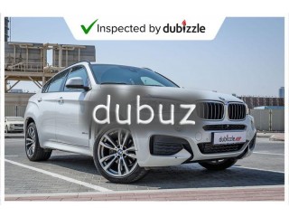 
                            
                            AED3067/month |2018 BMW X6 xDrive35i Mkit 3.0L | Full BMW Service History | Warranty + Service | GCC
                            
                        