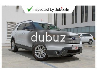 
                            
                            AED878/month | 2015 Ford Explorer XLT 3.5L | Full Ford Service History | Warranty | 7 Seater |  GCC
                            
                        